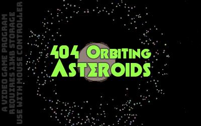 404 Orbiting Asteroids screenshot