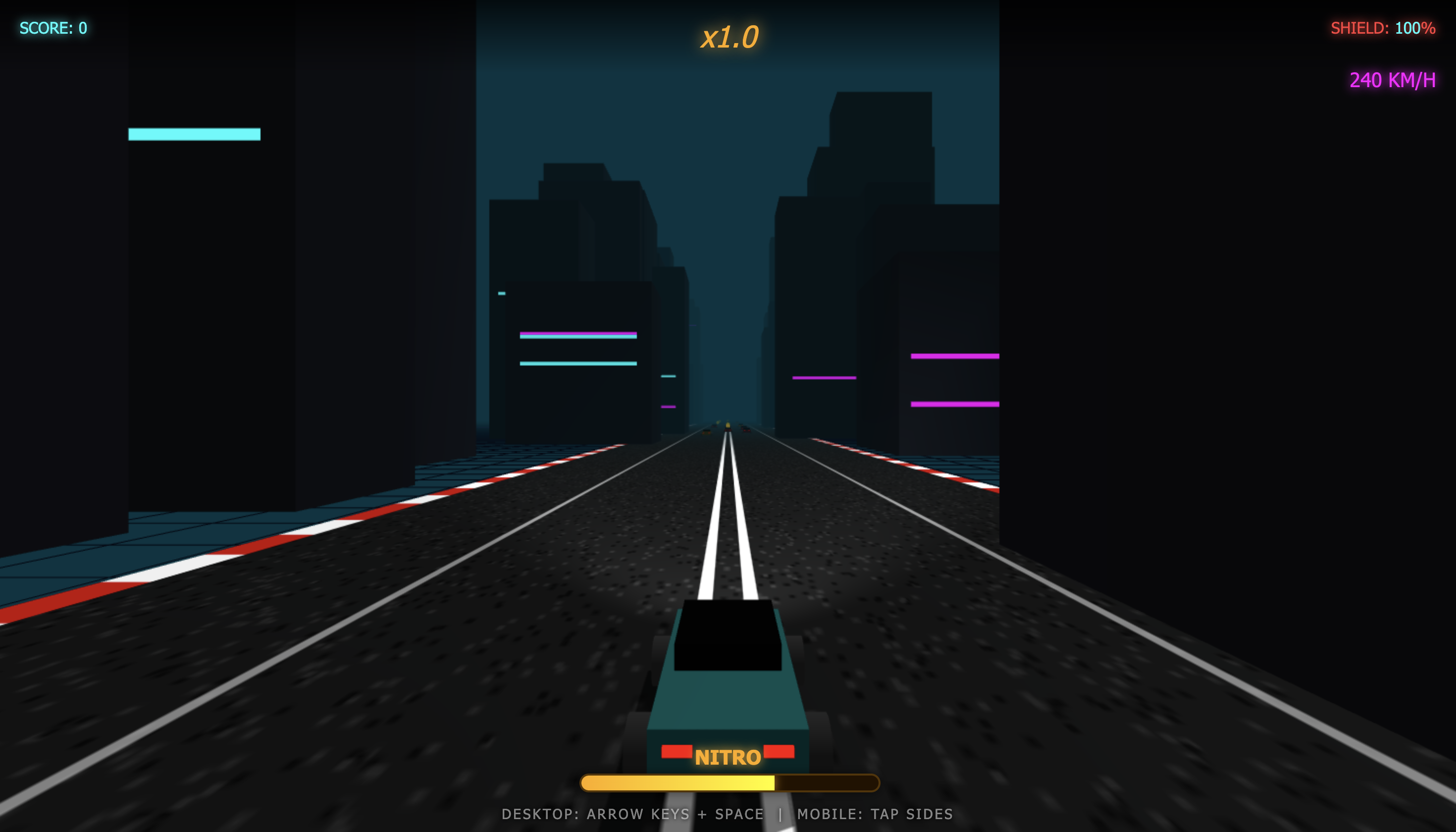 Neon Velocity screenshot