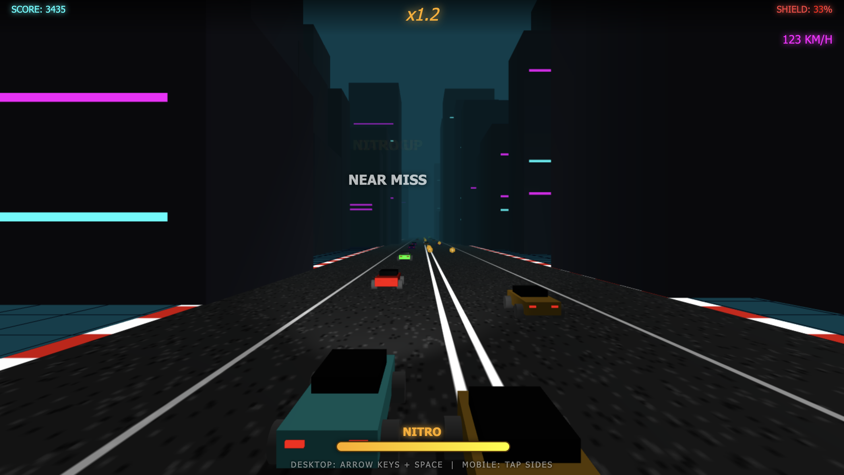 Neon Velocity screenshot 2