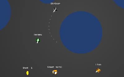 Orbital Golfing screenshot 1
